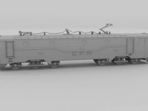 locomotiva el&eacute;trica classe 42 Modelo 3D
