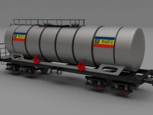 cfr train tanker car 3D Model