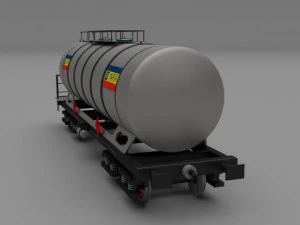 cfr train tanker car 3D Model
