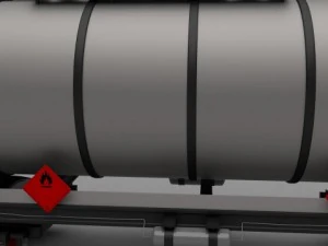 cfr train tanker car 3D Model