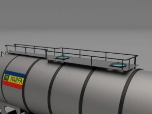 cfr train tanker car 3D Model