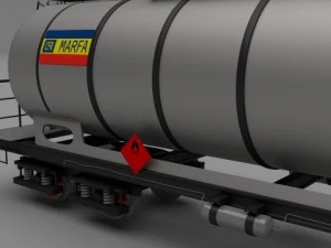 cfr train tanker car 3D Model