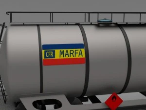 cfr train tanker car 3D Model