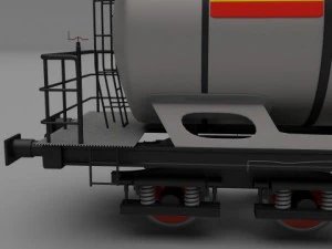 cfr train tanker car 3D Model