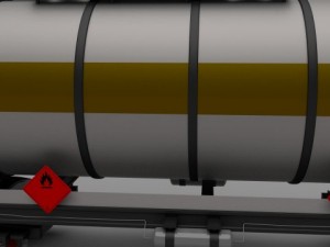 train tanker car 3D Model