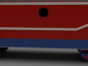 electric locomotive Modelo 3D