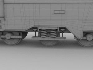 electric locomotive Modelo 3D