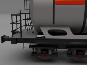 train tanker collection 3D Модель
