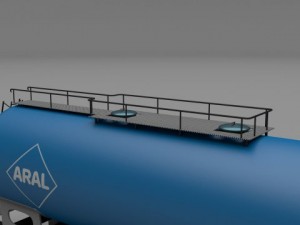 train tanker collection 3D Модель