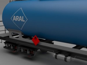 train tanker collection 3D Модель