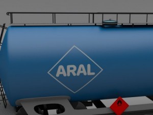 train tanker collection 3D Модель