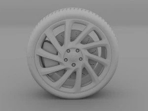 bmw i8 wheel 3D Model