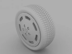 porsche wheel 3D Model