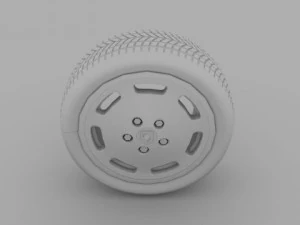 porsche wheel 3D Model