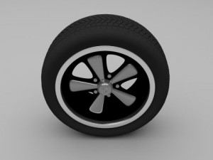 porsche wheel 3D Model