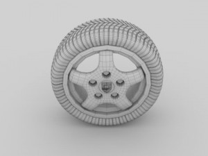 porsche wheel 3D Model