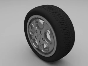 porsche wheel 3D Model