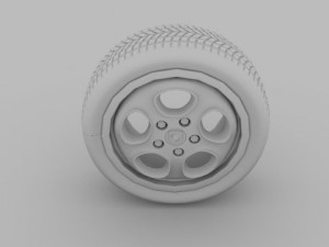 porsche wheel 3D Model
