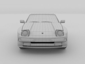 porsche 944 Modello 3D