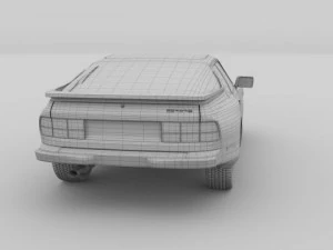 porsche 944 3D Model