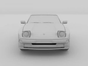 porsche 944 3D Model