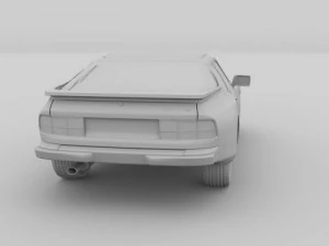 porsche 944 3D Model