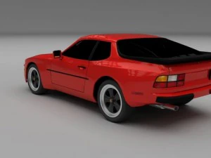 porsche 944 3D Model