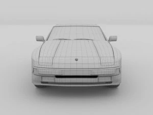 porsche 944 3D Model