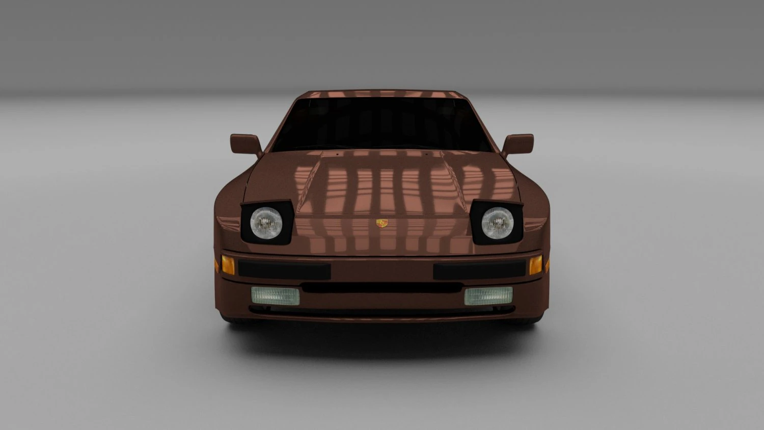 porsche 944 s 3D Model .c4d .max .obj .3ds .fbx .stl .blend