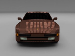 porsche 944 s 3D Модель