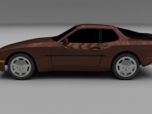 porsche 944 s 3D Модель