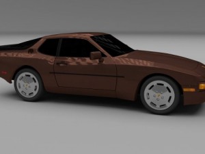 porsche 944 s 3D Модель