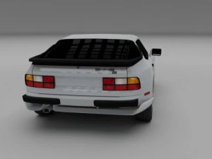 porsche 944 s2 3D Model