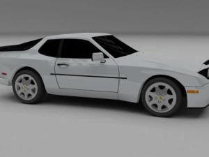 porsche 944 s2 3D Model