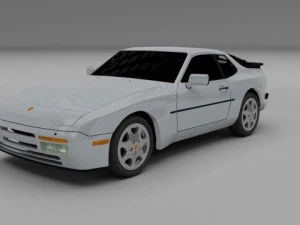 porsche 944 s2 3D Model