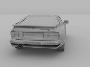 porsche 944 s2 3D Model