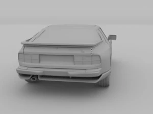 porsche 944 s2 3D Model