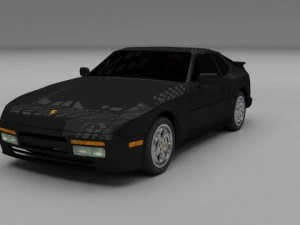 porsche 944 turbo 3D Model