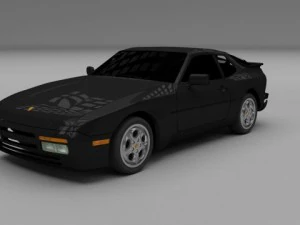 porsche 944 turbo 3D Model
