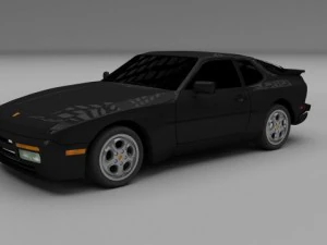 porsche 944 turbo 3D Model