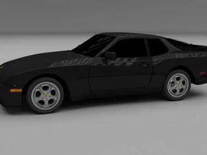 porsche 944 turbo 3D Model
