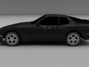 porsche 944 turbo 3D Model