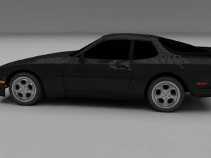 porsche 944 turbo 3D Model