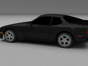 porsche 944 turbo 3D Model