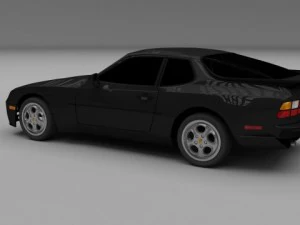 porsche 944 turbo 3D Model