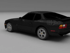 porsche 944 turbo 3D Model