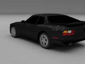 porsche 944 turbo 3D Model