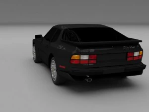 porsche 944 turbo 3D Model