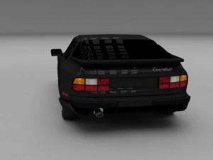 porsche 944 turbo 3D Model
