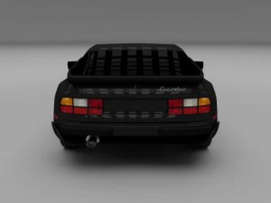 porsche 944 turbo 3D Model